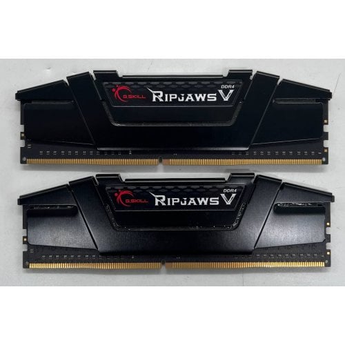 Купить Озу G.Skill DDR4 16GB (2x8GB) 4000Mhz Ripjaws V Black (F4-4000C18D-16GVK) (Восстановлено продавцом, 709461) с проверкой совместимости: обзор, характеристики, цена в Киеве, Днепре, Одессе, Харькове, Украине | интернет-магазин TELEMART.UA фото