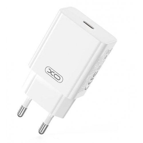 Купить Сетевое зарядное устройство XO L126 USB Type-C 20W White - цена в Харькове, Киеве, Днепре, Одессе
в интернет-магазине Telemart фото