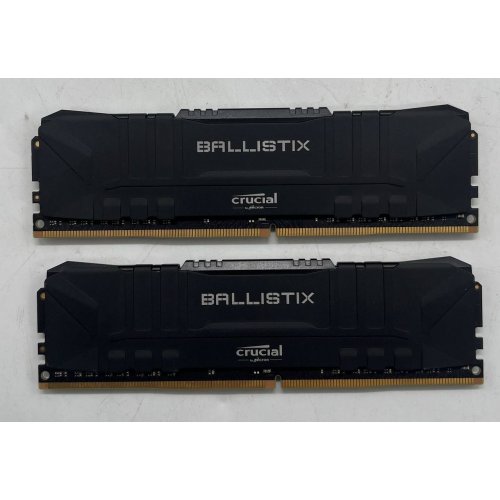 Купить Озу Crucial DDR4 16GB (2x8GB) 2666Mhz Ballistix Black (BL2K8G26C16U4B) (Восстановлено продавцом, 709525) с проверкой совместимости: обзор, характеристики, цена в Киеве, Днепре, Одессе, Харькове, Украине | интернет-магазин TELEMART.UA фото