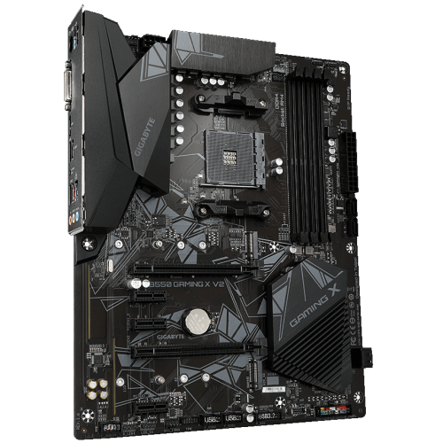 Уцінка материнська плата Gigabyte B550 GAMING X V2 (sAM4, AMD B550) (Сліди використання, 709596) купити з перевіркою сумісності: огляд, характеристики, ціна у Києві, Львові, Вінниці, Хмельницькому, Івано-Франківську, Україні | інтернет-магазин TELEMART.UA фото