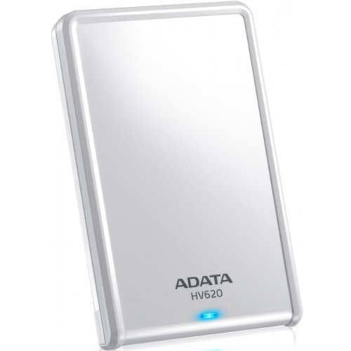Купити Зовнішній HDD ADATA HV620 3TB (AHV620-3TU3-CWH) White - ціна в Києві, Львові, Вінниці, Хмельницькому, Франківську, Україні | інтернет-магазин TELEMART.UA фото
