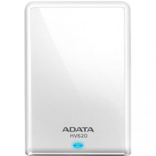 Купити Зовнішній HDD ADATA HV620 3TB (AHV620-3TU3-CWH) White - ціна в Києві, Львові, Вінниці, Хмельницькому, Франківську, Україні | інтернет-магазин TELEMART.UA фото