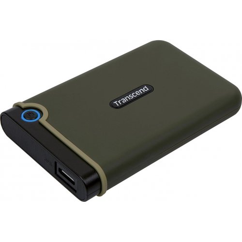 Зовнішній HDD Transcend 25M3 2TB (TS2TSJ25M3E) Green купити в Україні | Telemart фото