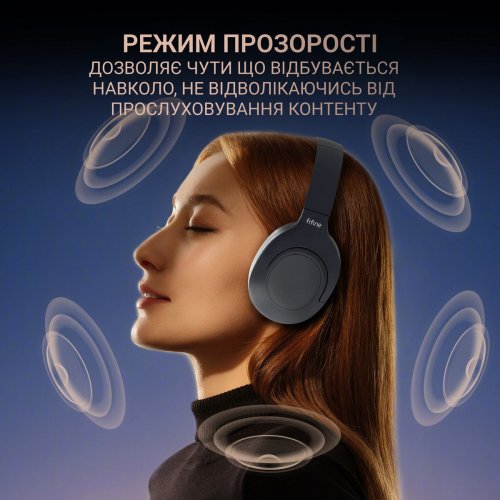Навушники Fifine X3 Wireless Black купити в Україні: Київ, Львів, Хмельницький, Тернопіль, Івано-Франківськ | Низька ціна, відгуки, характеристики від TELEMART фото