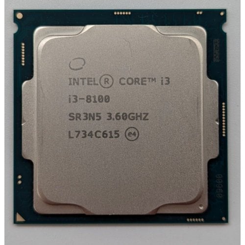 Купить Процессор Intel Core i3-8100 3.6GHz 6MB s1151 Tray (CM8068403377308) (Восстановлено продавцом, 710501) с проверкой совместимости: обзор, характеристики, цена в Киеве, Днепре, Одессе, Харькове, Украине | интернет-магазин TELEMART.UA фото