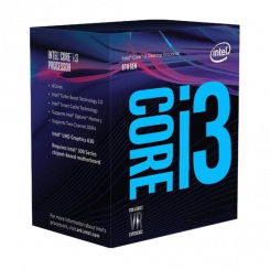 Intel Core i3-8100 3.6GHz 6MB s1151 Box (BX80684I38100)