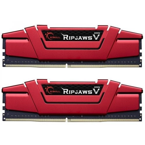 Купить Озу G.Skill DDR4 16GB (2x8GB) 3600Mhz Ripjaws V Red (F4-3600C19D-16GVRB) (Восстановлено продавцом, 710524) с проверкой совместимости: обзор, характеристики, цена в Киеве, Днепре, Одессе, Харькове, Украине | интернет-магазин TELEMART.UA фото