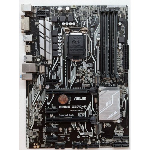 Купить Материнская плата Asus PRIME Z270-P (s1151, Intel Z270) (Восстановлено продавцом, 710532) с проверкой совместимости: обзор, характеристики, цена в Киеве, Днепре, Одессе, Харькове, Украине | интернет-магазин TELEMART.UA фото