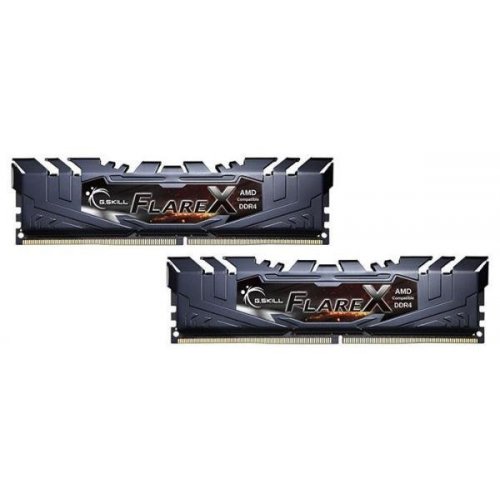Photo RAM G.Skill DDR4 16GB (2x8GB) 3200Mhz Flare X for AMD (F4-3200C14D-16GFX)