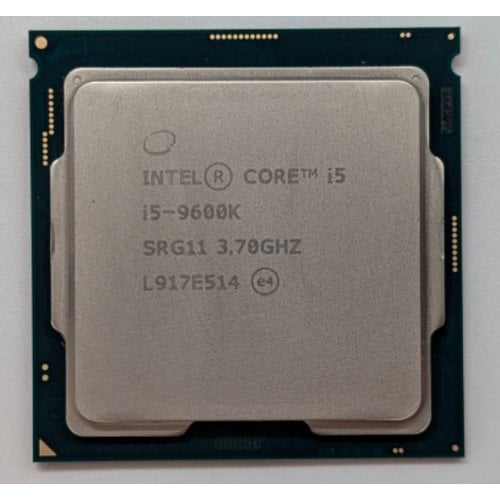 Купить Процессор Intel Core i5-9600K 3.7(4.6)GHz 9MB s1151 Tray (CM8068403874404) (Восстановлено продавцом, 710548) с проверкой совместимости: обзор, характеристики, цена в Киеве, Днепре, Одессе, Харькове, Украине | интернет-магазин TELEMART.UA фото