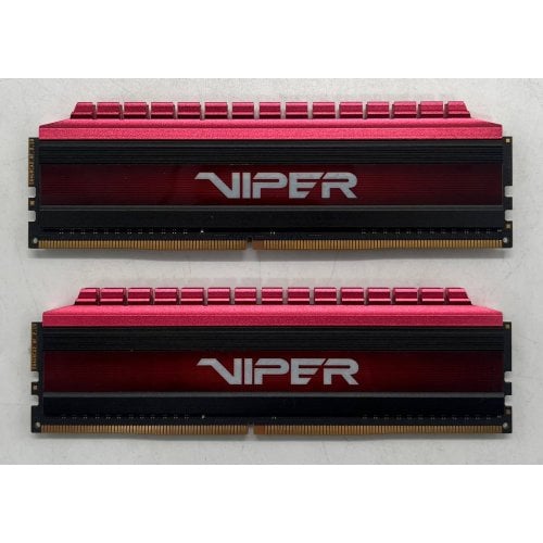 Купить Озу Patriot DDR4 16GB (2x8GB) 3200Mhz Viper 4 Series (PV416G320C6K) (Восстановлено продавцом, 710958) с проверкой совместимости: обзор, характеристики, цена в Киеве, Днепре, Одессе, Харькове, Украине | интернет-магазин TELEMART.UA фото