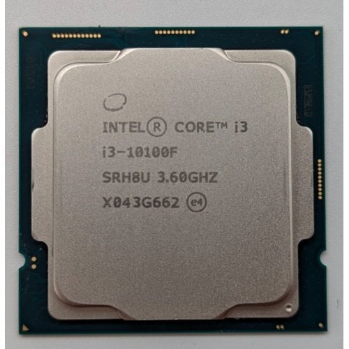 Купить Процессор Intel Core i3-10100F 3.6(4.3)GHz 6MB s1200 Tray (CM8070104291318) (Восстановлено продавцом, 711167) с проверкой совместимости: обзор, характеристики, цена в Киеве, Днепре, Одессе, Харькове, Украине | интернет-магазин TELEMART.UA фото