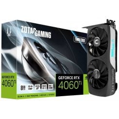 Видеокарта Zotac GeForce RTX 4060 Ti Gaming Twin Edge 8192MB (ZT-D40610E-10M) (Восстановлено продавцом, 711203)