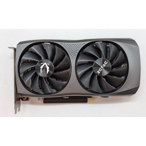 Купить Видеокарта Zotac GeForce RTX 4060 Ti Gaming Twin Edge 8192MB (ZT-D40610E-10M) (Восстановлено продавцом, 711203) с проверкой совместимости: обзор, характеристики, цена в Киеве, Днепре, Одессе, Харькове, Украине | интернет-магазин TELEMART.UA фото