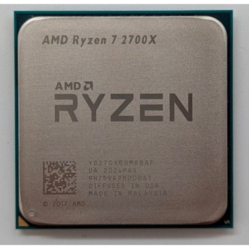 Купить Процессор AMD Ryzen 7 2700X 3.7(4.3)GHz 16MB sAM4 Tray (YD270XBGAFMPK) (Восстановлено продавцом, 711228) с проверкой совместимости: обзор, характеристики, цена в Киеве, Днепре, Одессе, Харькове, Украине | интернет-магазин TELEMART.UA фото