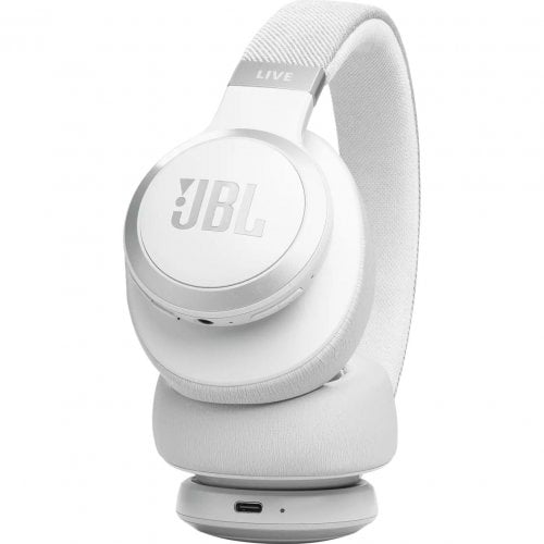 Купить Наушники JBL Live 770NC (JBLLIVE770NCWHT) White - цена в Харькове, Киеве, Днепре, Одессе
в интернет-магазине Telemart фото