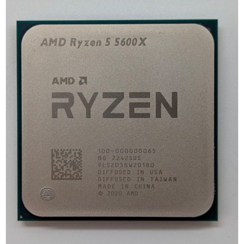 Процесор AMD Ryzen 5 5600X 3.7(4.6)GHz 32MB sAM4 Tray (100-000000065) (Відновлено продавцем, 711237) купити з перевіркою сумісності: огляд, характеристики, ціна у Києві, Львові, Вінниці, Хмельницькому, Івано-Франківську, Україні | інтернет-магазин TELEMART.UA фото