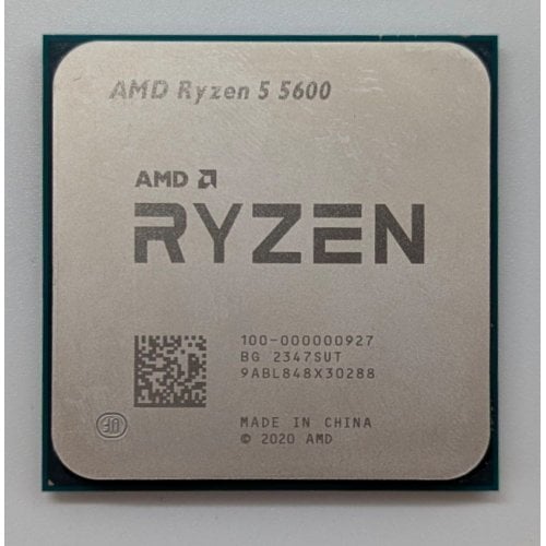 Купить Процессор AMD Ryzen 5 5600 3.5(4.4)GHz 32MB sAM4 Tray (100-000000927) (Восстановлено продавцом, 711249) с проверкой совместимости: обзор, характеристики, цена в Киеве, Днепре, Одессе, Харькове, Украине | интернет-магазин TELEMART.UA фото