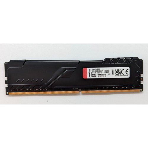 Купить Озу Kingston DDR4 8GB 2666Mhz FURY Beast Black (KF426C16BB/8) (Восстановлено продавцом, 711411) с проверкой совместимости: обзор, характеристики, цена в Киеве, Днепре, Одессе, Харькове, Украине | интернет-магазин TELEMART.UA фото