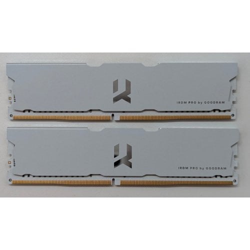 Купить Озу GoodRAM DDR4 16GB (2x8GB) 3600Mhz IRDM Pro (IRP-W3600D4V64L17S/16GDC) (Восстановлено продавцом, 711632) с проверкой совместимости: обзор, характеристики, цена в Киеве, Днепре, Одессе, Харькове, Украине | интернет-магазин TELEMART.UA фото