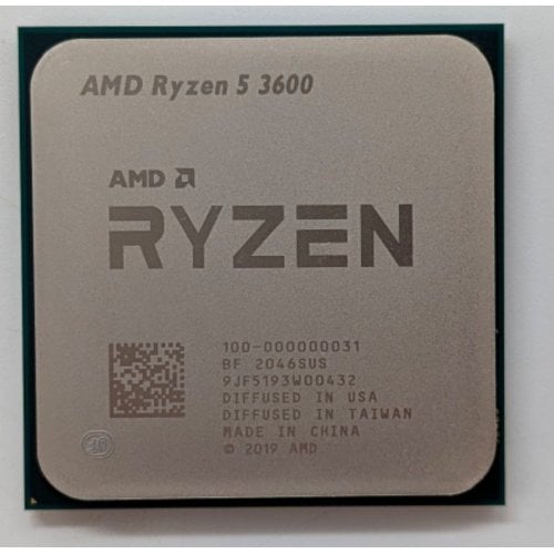 Купить Процессор AMD Ryzen 5 3600 3.6(4.2)GHz 32MB sAM4 Tray (100-000000031) (Восстановлено продавцом, 711651) с проверкой совместимости: обзор, характеристики, цена в Киеве, Днепре, Одессе, Харькове, Украине | интернет-магазин TELEMART.UA фото