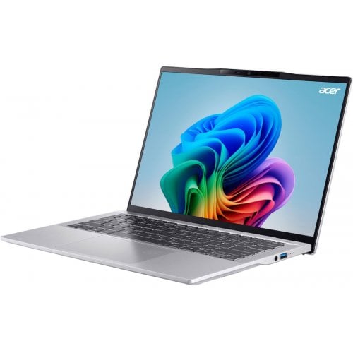 Купить Ноутбук Acer Swift 14 AI SF14-61T (NX.J1CEU.001) Pure Silver - цена в Харькове, Киеве, Днепре, Одессе
в интернет-магазине Telemart фото