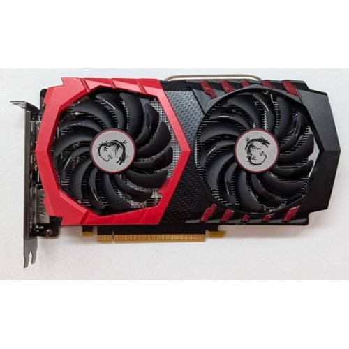 Купить Видеокарта MSI GeForce GTX 1050 Ti Gaming X 4096MB (GTX 1050 TI GAMING X 4G) (Восстановлено продавцом, 711723) с проверкой совместимости: обзор, характеристики, цена в Киеве, Днепре, Одессе, Харькове, Украине | интернет-магазин TELEMART.UA фото