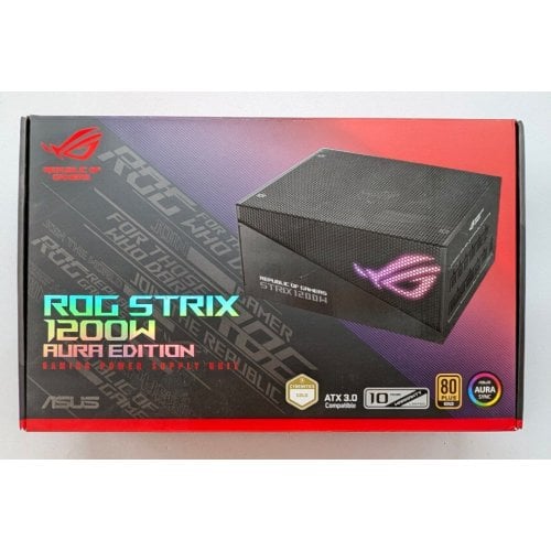 Купить Блок питания Asus ROG Strix PCIE5 1200W Aura Edition (90YE00P0-B0NA00) (Восстановлено продавцом, 711780) с проверкой совместимости: обзор, характеристики, цена в Киеве, Днепре, Одессе, Харькове, Украине | интернет-магазин TELEMART.UA фото