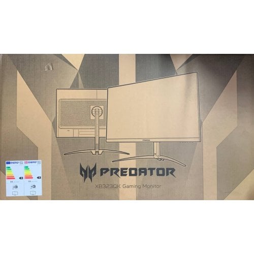 Купити Уцінка монітор Acer 31.5" Predator XB323QKV3bmiiphx (UM.JX3EE.301) Black (Пошкоджено пакування, 711799) - ціна в Києві, Львові, Вінниці, Хмельницькому, Франківську, Україні | інтернет-магазин TELEMART.UA фото