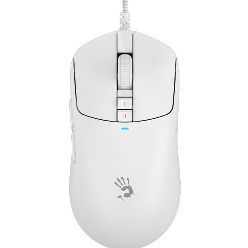 Купити Миша A4Tech Bloody W72 Ultra White - ціна в Києві, Львові, Вінниці, Хмельницькому, Франківську, Україні | інтернет-магазин TELEMART.UA фото