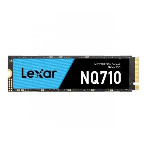 Купить SSD-диск Lexar NQ710 3D NAND 2TB M.2 (2280 PCI-E) NVMe x4 (LNQ710X002T-RNNNG) с проверкой совместимости: обзор, характеристики, цена в Киеве, Днепре, Одессе, Харькове, Украине | интернет-магазин TELEMART.UA фото