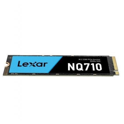 Купить SSD-диск Lexar NQ710 3D NAND 2TB M.2 (2280 PCI-E) NVMe x4 (LNQ710X002T-RNNNG) с проверкой совместимости: обзор, характеристики, цена в Киеве, Днепре, Одессе, Харькове, Украине | интернет-магазин TELEMART.UA фото