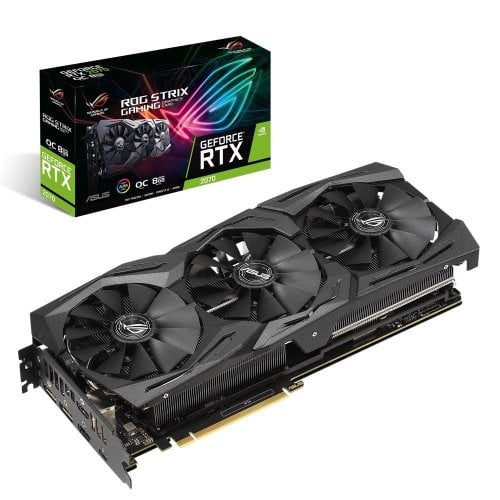 Купить Видеокарта Asus ROG GeForce RTX 2070 STRIX OC 8192MB (ROG-STRIX-RTX2070-O8G-GAMING) (Восстановлено продавцом, 712175) с проверкой совместимости: обзор, характеристики, цена в Киеве, Днепре, Одессе, Харькове, Украине | интернет-магазин TELEMART.UA фото