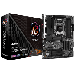 Уцінка материнська плата AsRock X670E PG Lightning (sAM5, AMD X670) (Сліди використання, 712273)