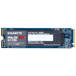 Ssd-диск Gigabyte 256GB M.2 (2280 PCI-E) NVMe 1.3 (GP-GSM2NE3256GNTD) (Восстановлено продавцом, 712274)