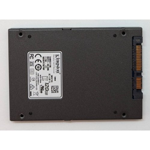 Купить Ssd-диск Kingston SSDNow A400 TLC 120GB 2.5'' (SA400S37/120G) (Восстановлено продавцом, 712292) с проверкой совместимости: обзор, характеристики, цена в Киеве, Днепре, Одессе, Харькове, Украине | интернет-магазин TELEMART.UA фото