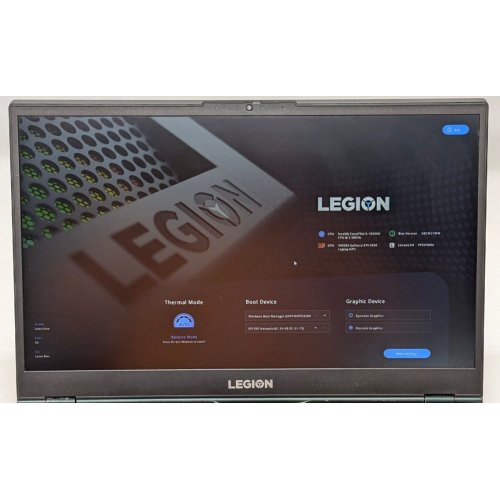 Купити Ноутбук Lenovo Legion 5 15IMH6 (82NL00B8RA) Phantom Black (Відновлено продавцем, 712466) - ціна в Києві, Львові, Вінниці, Хмельницькому, Франківську, Україні | інтернет-магазин TELEMART.UA фото