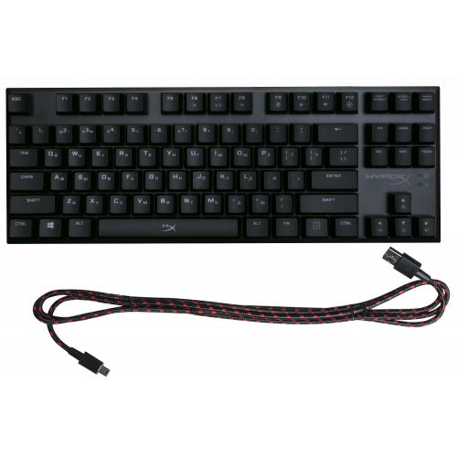 Photo Keyboard HyperX Alloy FPS Pro Cherry MX Red (HX-KB4RD1-RU/R1) Black