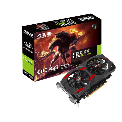 Купить Видеокарта Asus GeForce GTX 1050 Ti Cerebrus 4096MB (CERBERUS-GTX1050TI-O4G) (Восстановлено продавцом, 712722) с проверкой совместимости: обзор, характеристики, цена в Киеве, Днепре, Одессе, Харькове, Украине | интернет-магазин TELEMART.UA фото