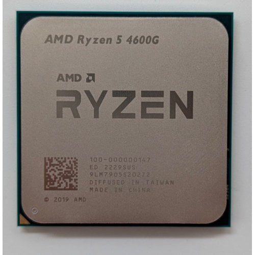 Купить Процессор AMD Ryzen 5 4600G 3.7(4.2)GHz 8MB sAM4 Tray (100-000000147) (Восстановлено продавцом, 712726) с проверкой совместимости: обзор, характеристики, цена в Киеве, Днепре, Одессе, Харькове, Украине | интернет-магазин TELEMART.UA фото