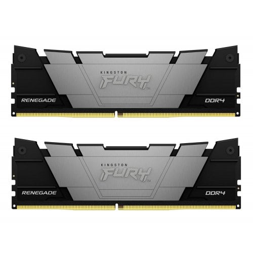 Купить Озу Kingston DDR4 32GB (2x16GB) 3600Mhz FURY Renegade Black (KF436C16RB12K2/32) (Восстановлено продавцом, 712773) с проверкой совместимости: обзор, характеристики, цена в Киеве, Днепре, Одессе, Харькове, Украине | интернет-магазин TELEMART.UA фото