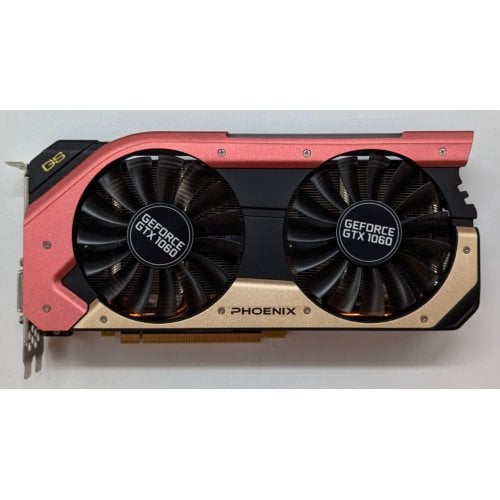 Відеокарта Gainward GeForce GTX 1060 Phoenix "GS" 6144MB (426018336-3736) (Відновлено продавцем, 712775) купити з перевіркою сумісності: огляд, характеристики, ціна у Києві, Львові, Вінниці, Хмельницькому, Івано-Франківську, Україні | інтернет-магазин TELEMART.UA фото