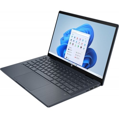 Купить Ноутбук HP Pavilion x360 14-ek2001ua (AQ8N9EA) Space Blue - цена в Харькове, Киеве, Днепре, Одессе
в интернет-магазине Telemart фото