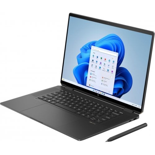 Купить Ноутбук HP Spectre x360 16-aa0003ua (AQ8K0EA) Nightfall Black - цена в Харькове, Киеве, Днепре, Одессе
в интернет-магазине Telemart фото