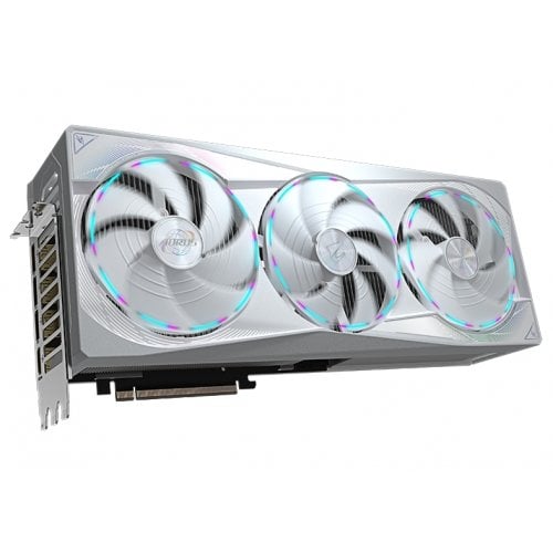 Купить Видеокарта Gigabyte GeForce RTX 5080 AORUS MASTER ICE 16384MB (GV-N5080AORUSM ICE-16GD) с проверкой совместимости: обзор, характеристики, цена в Киеве, Днепре, Одессе, Харькове, Украине | интернет-магазин TELEMART.UA фото