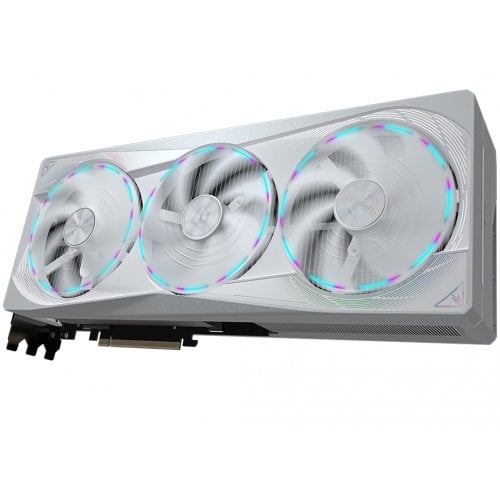 Купить Видеокарта Gigabyte GeForce RTX 5080 AORUS MASTER ICE 16384MB (GV-N5080AORUSM ICE-16GD) с проверкой совместимости: обзор, характеристики, цена в Киеве, Днепре, Одессе, Харькове, Украине | интернет-магазин TELEMART.UA фото