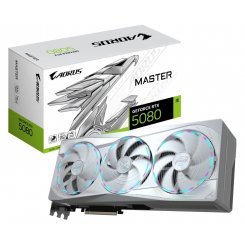 Відеокарта Gigabyte GeForce RTX 5080 AORUS MASTER ICE 16384MB (GV-N5080AORUSM ICE-16GD)