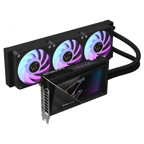 Купить Видеокарта Gigabyte GeForce RTX 5080 AORUS XTREME WATERFORCE 16384MB (GV-N5080AORUSX W-16GD) с проверкой совместимости: обзор, характеристики, цена в Киеве, Днепре, Одессе, Харькове, Украине | интернет-магазин TELEMART.UA фото