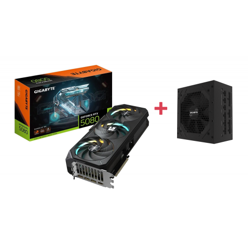 Фото Видеокарта Gigabyte GeForce RTX 5080 GAMING OC 16384MB (GV-N5080GAMING OC-16GD)