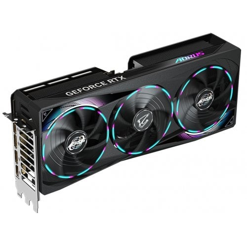 Купить Видеокарта Gigabyte GeForce RTX 5070 AORUS MASTER 12288MB (GV-N5070AORUS M-12GD) с проверкой совместимости: обзор, характеристики, цена в Киеве, Днепре, Одессе, Харькове, Украине | интернет-магазин TELEMART.UA фото